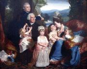 John Singleton Copley Portrait of the Copley family Spain oil painting reproduction